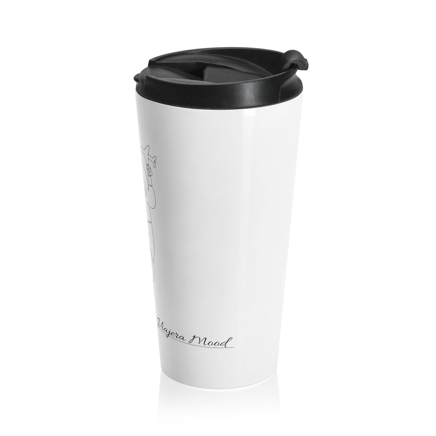 "Viajera Mood" Stainless Steel Travel Mug