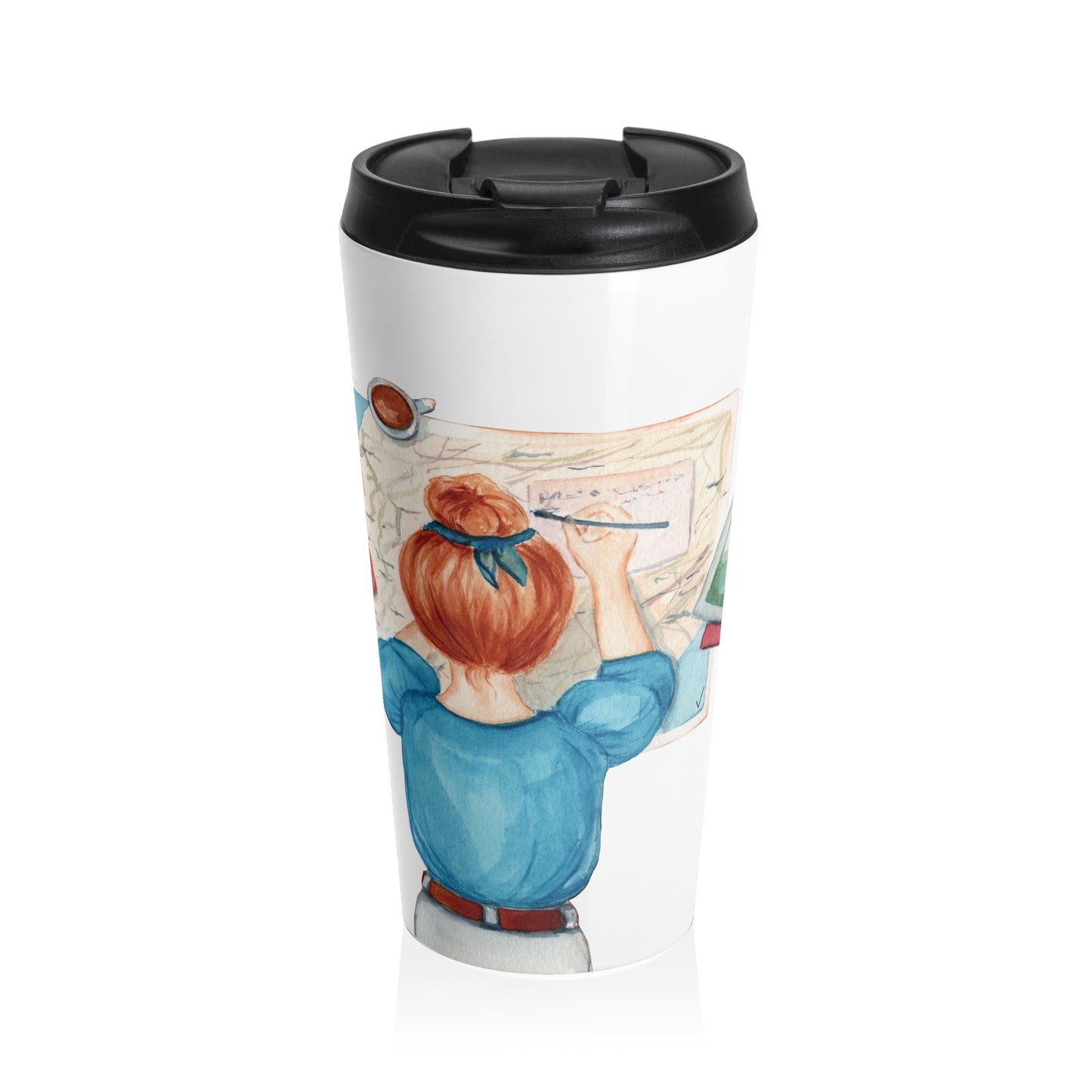 "Mujer Vidorra" Stainless Steel Travel Mug